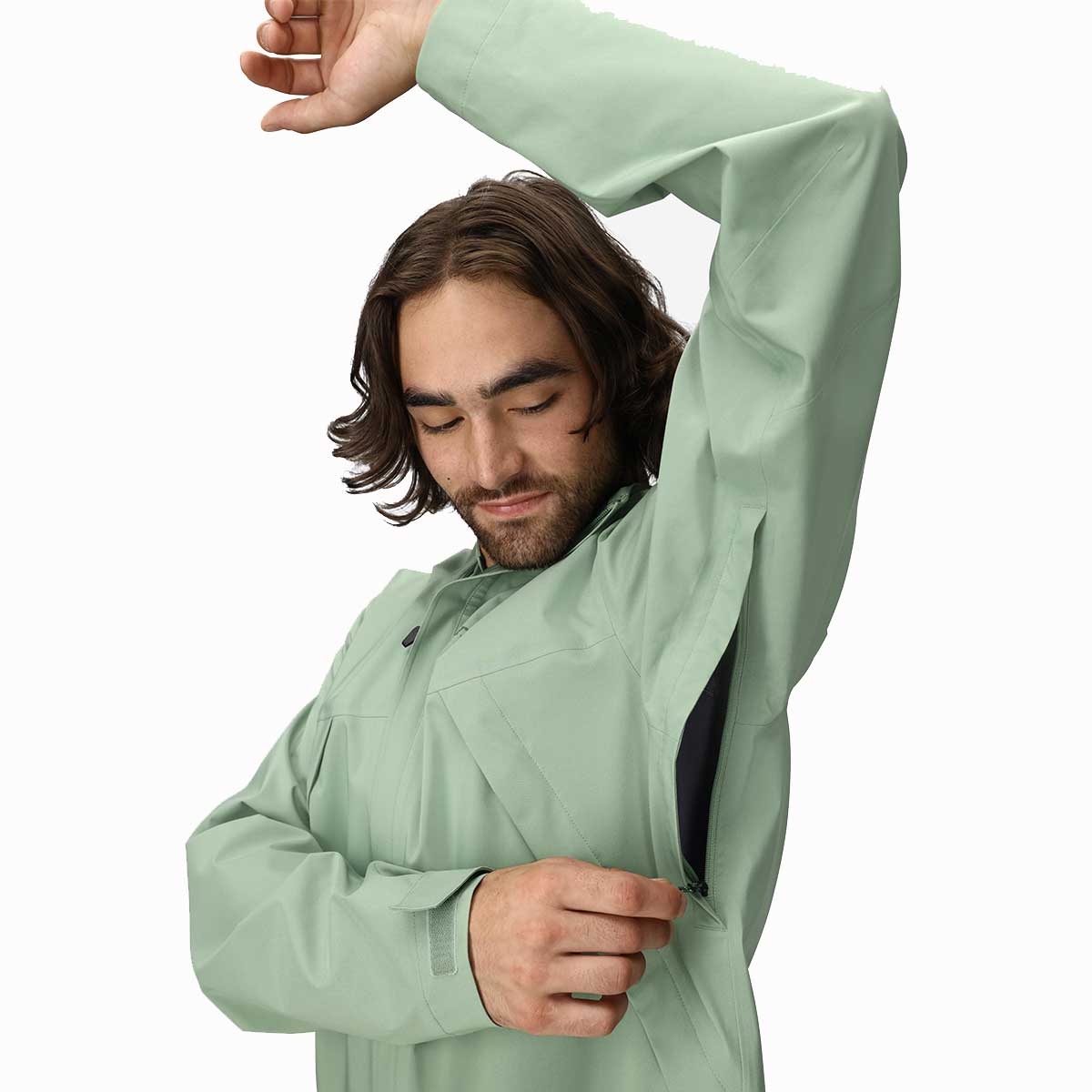 PreCip Eco Pro Jacket Men's in Agate Green